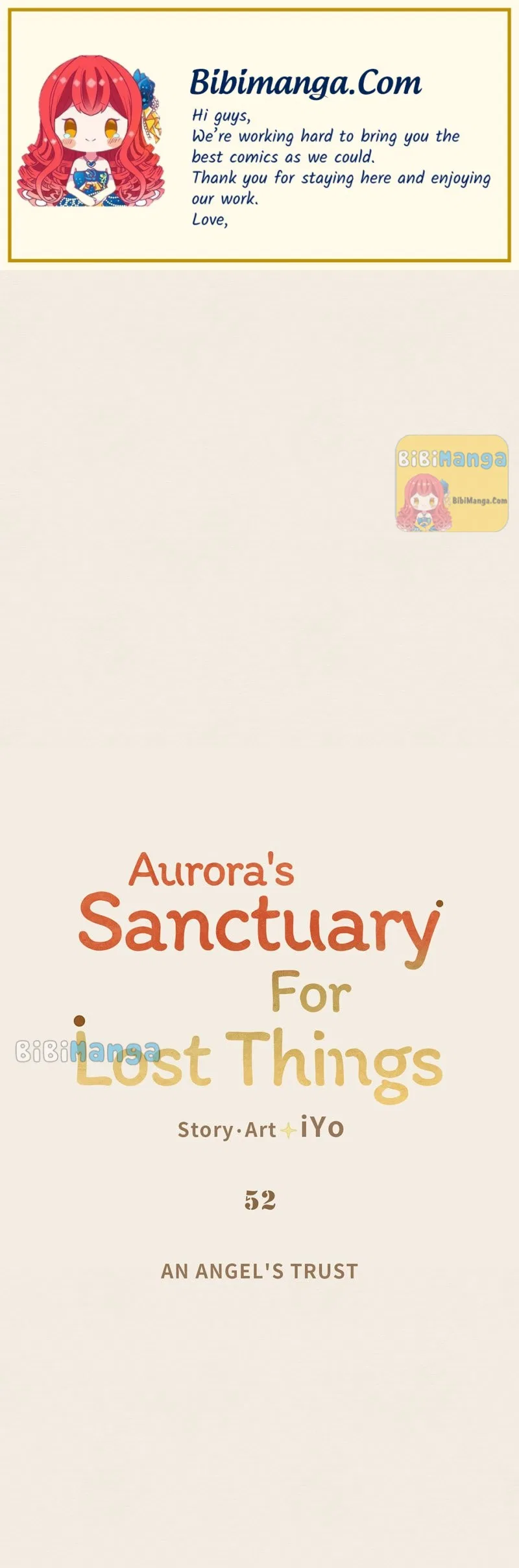 Aurora’s Sanctuary for Lost Things Chapter 52 – Page 1