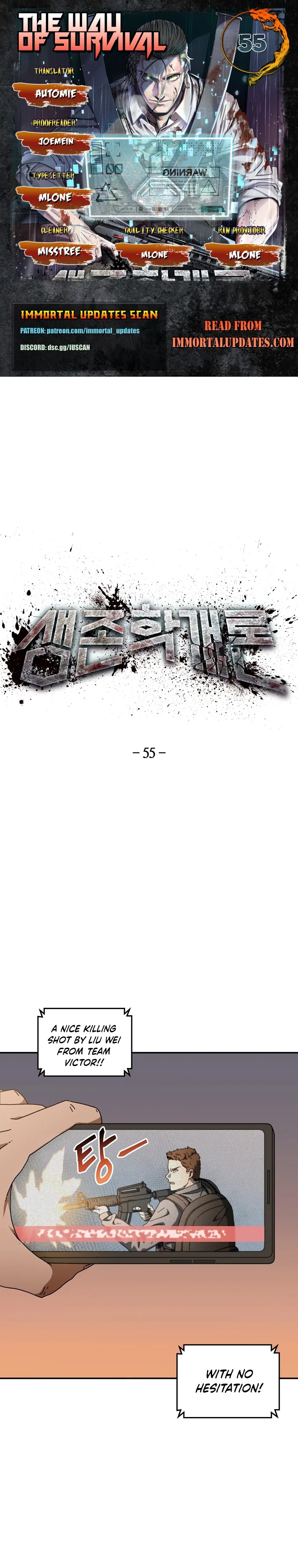 Introduction to Survival Chapter 55 – Page 1