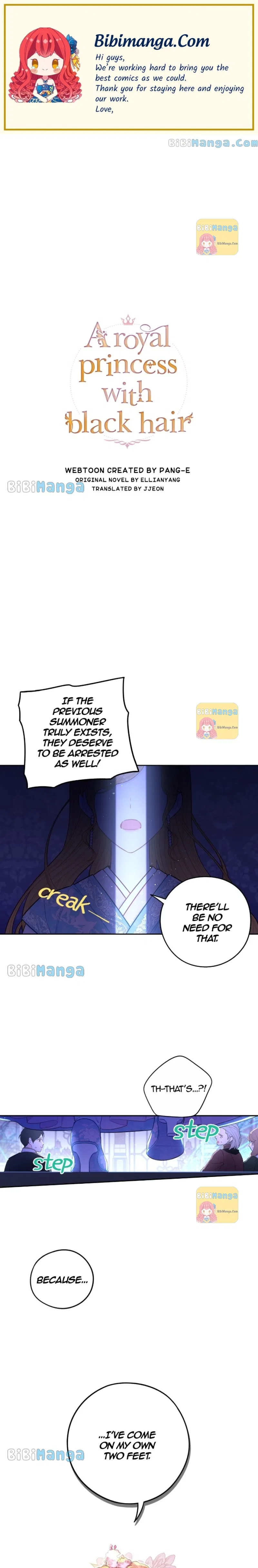 The Black Haired Princess Chapter 97 – Page 1