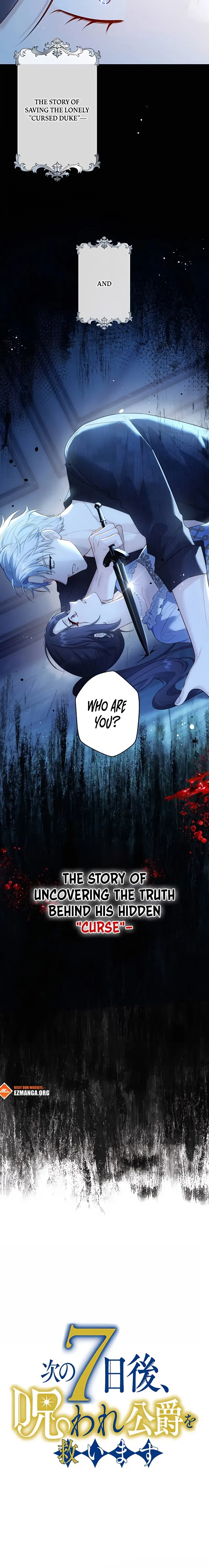 7 Days From Now, I Will Save the Cursed Duke Chapter 1 – Page 3