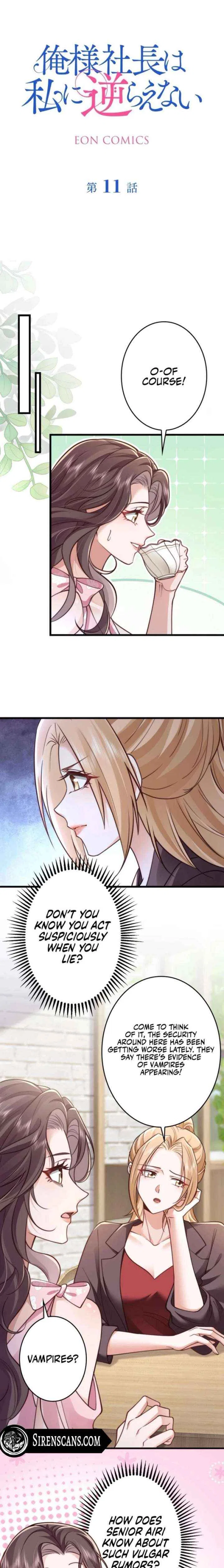 Bossy President Can’t Go Against Me Chapter 11 – Page 2