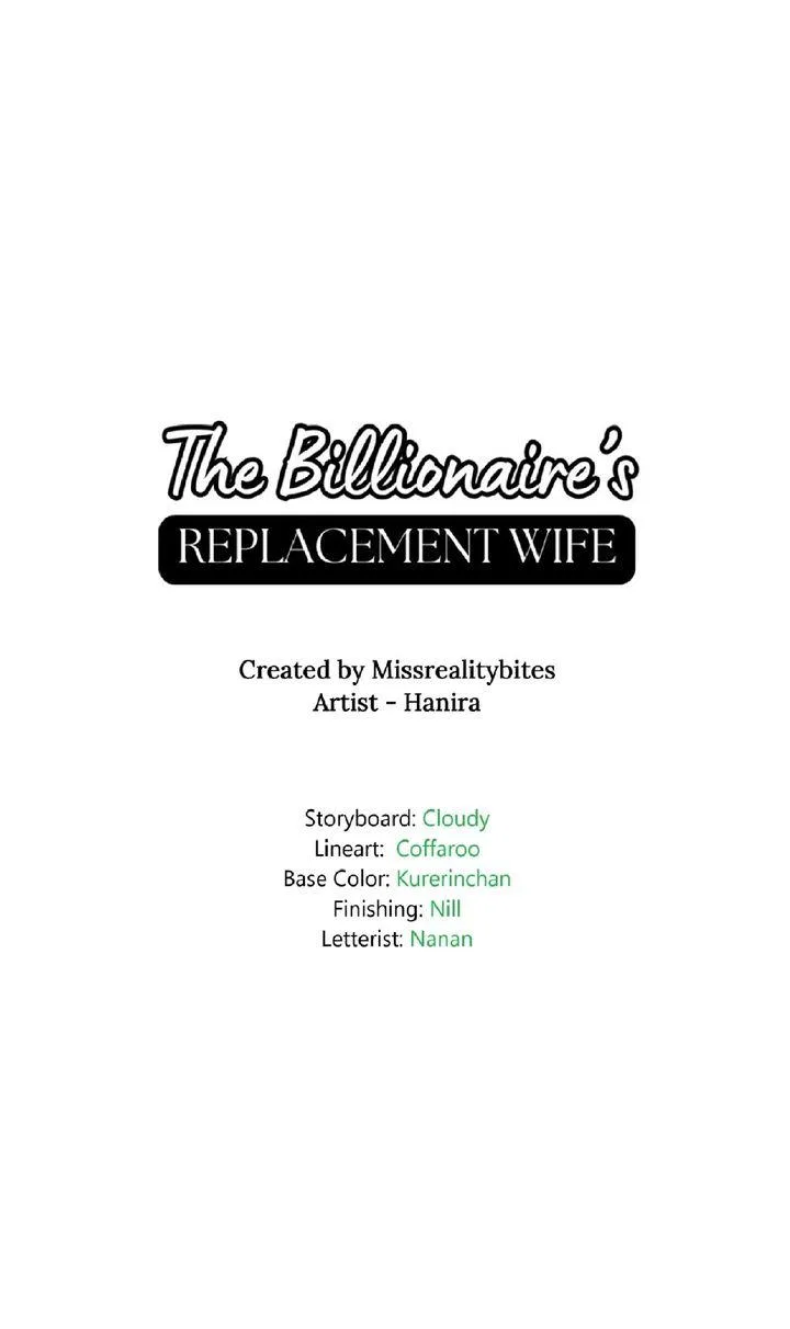 The Billionaire’s Replacement Wife Chapter 68 – Page 68