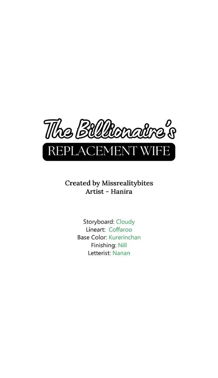 The Billionaire’s Replacement Wife Chapter 62 – Page 64
