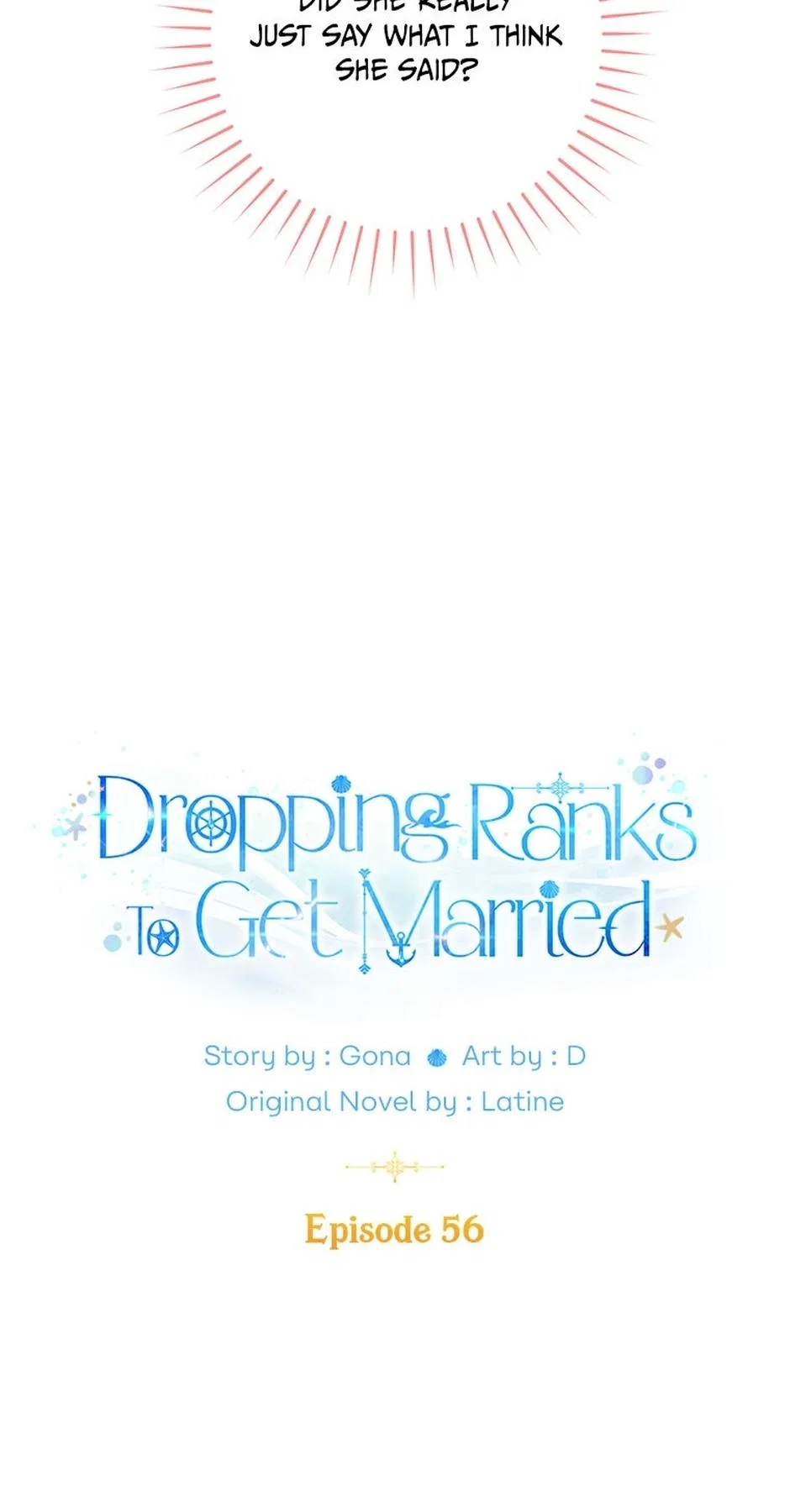 Dropping Ranks To Get Married Chapter 56 – Page 10