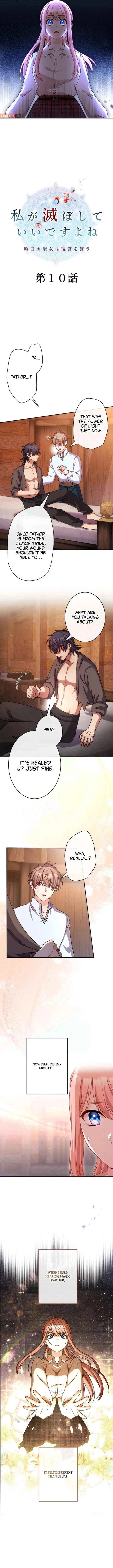 You Don’t Mind If I Destroy This Kingdom, Right? The Pure White Saintess Vows Revenge Chapter 10 – Page 3