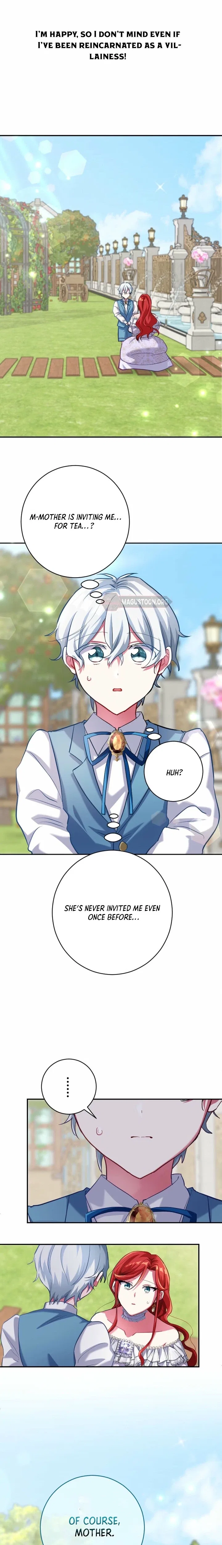 I’m Happy, So I Don’t Mind Being Reincarnated as a Villainess! Chapter 3 – Page 2