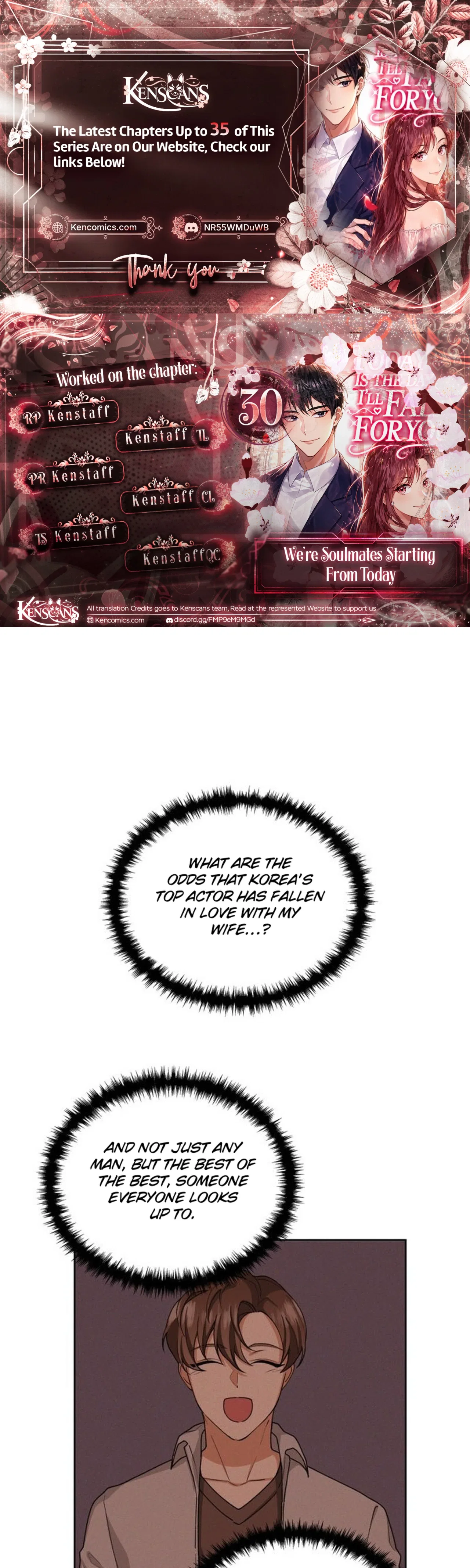 We’re Soulmates Starting From Today Chapter 30 – Page 1