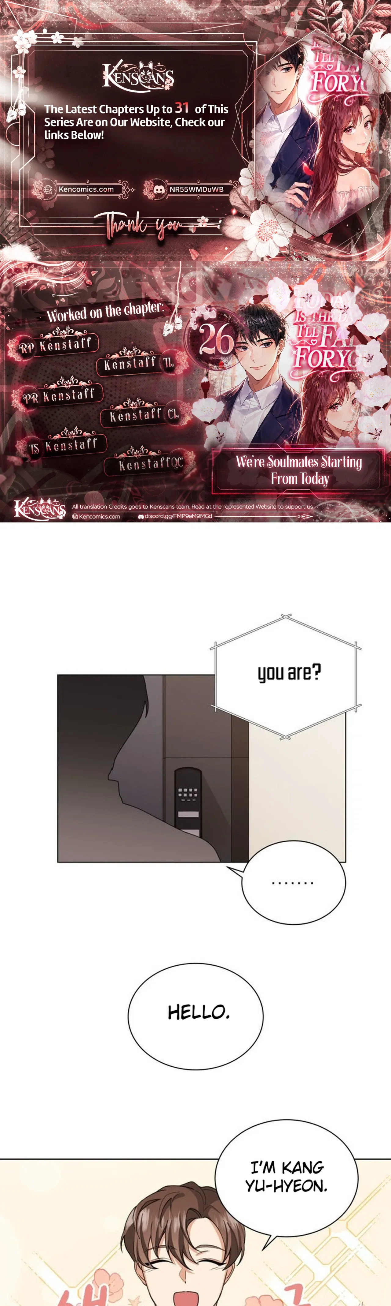 We’re Soulmates Starting From Today Chapter 26 – Page 1