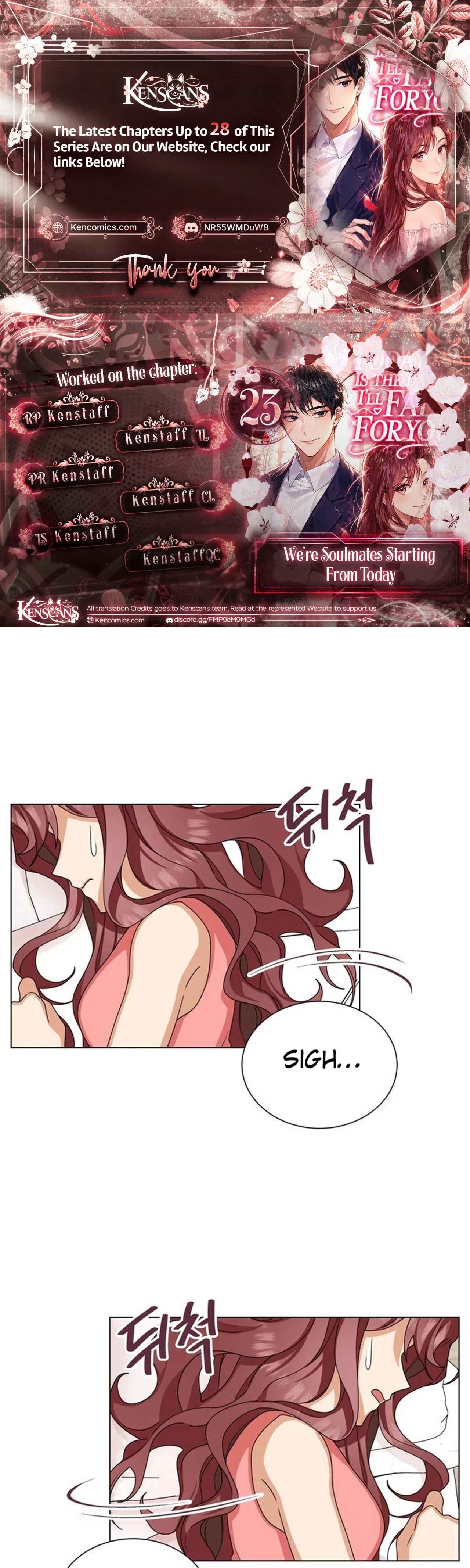 We’re Soulmates Starting From Today Chapter 23 – Page 1