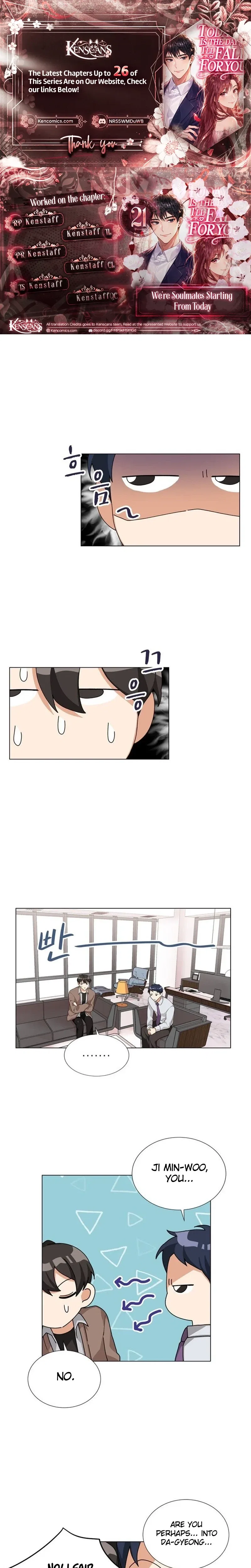 We’re Soulmates Starting From Today Chapter 21 – Page 1