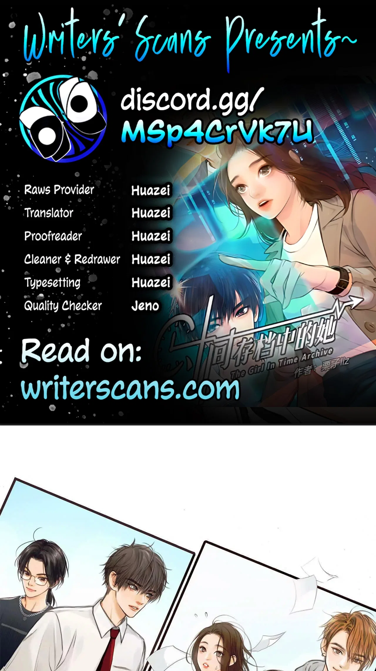 The Girl in the Time Archive Chapter 9 – Page 1
