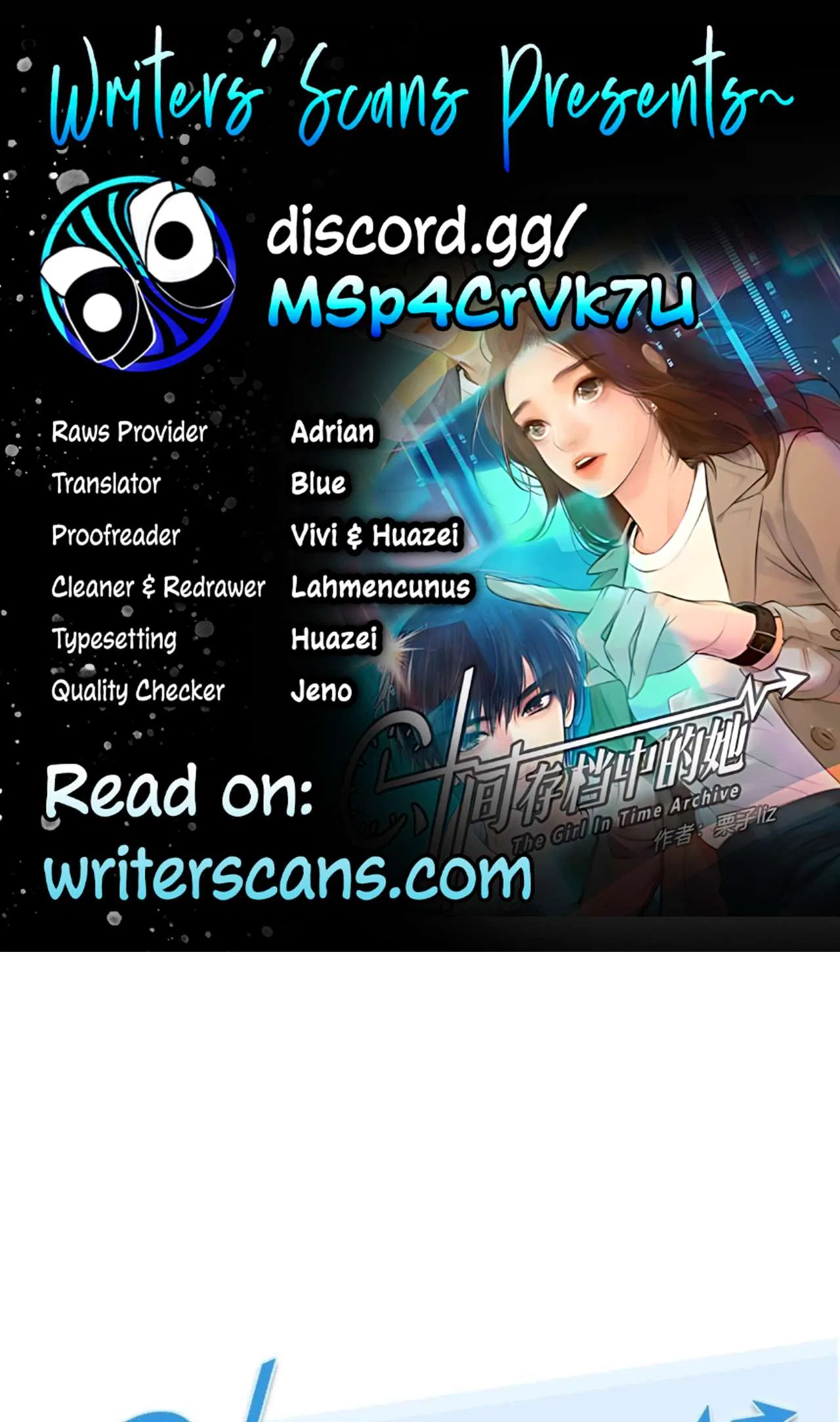 The Girl in the Time Archive Chapter 4 – Page 1