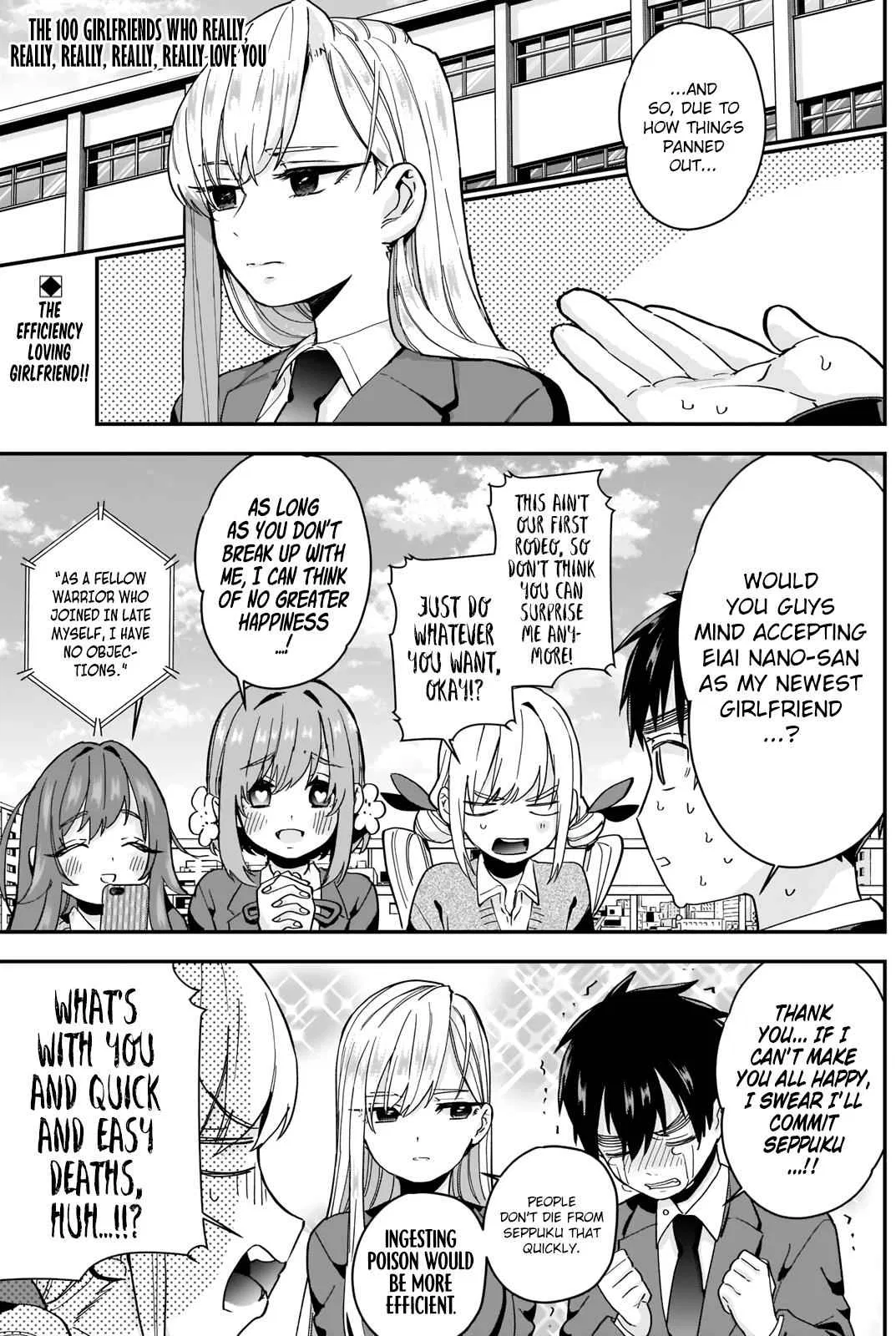 Anime – The 100 Girlfriends Who Really, Really, Really, Really, Really Love You Chapter 8 – Page 1