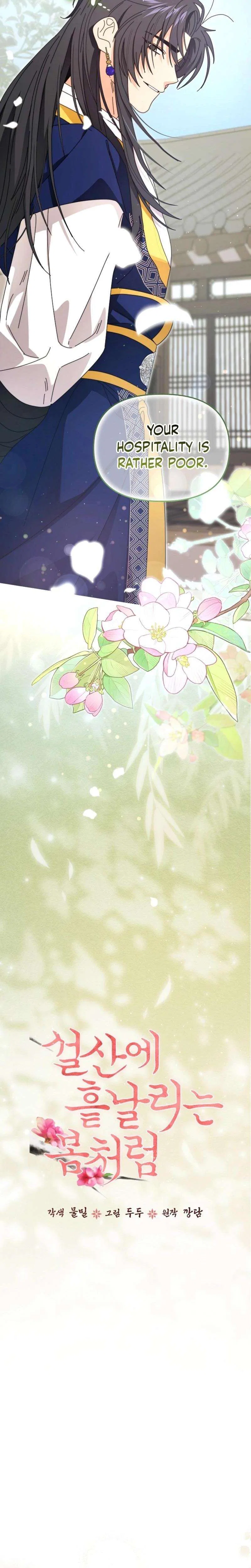 Like Spring Fluttering Across the Snowy Mountains Chapter 13 – Page 8