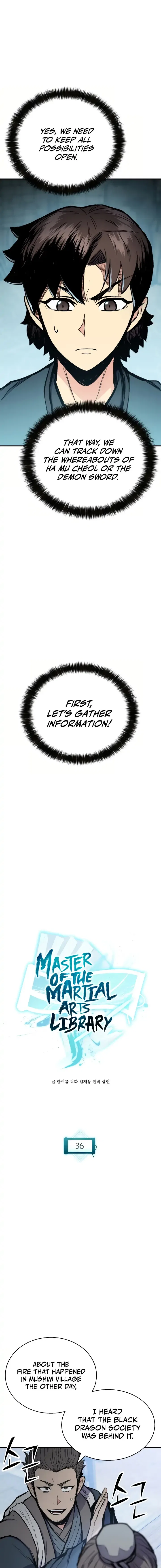 Master of the Martial Arts Library Chapter 36 – Page 6