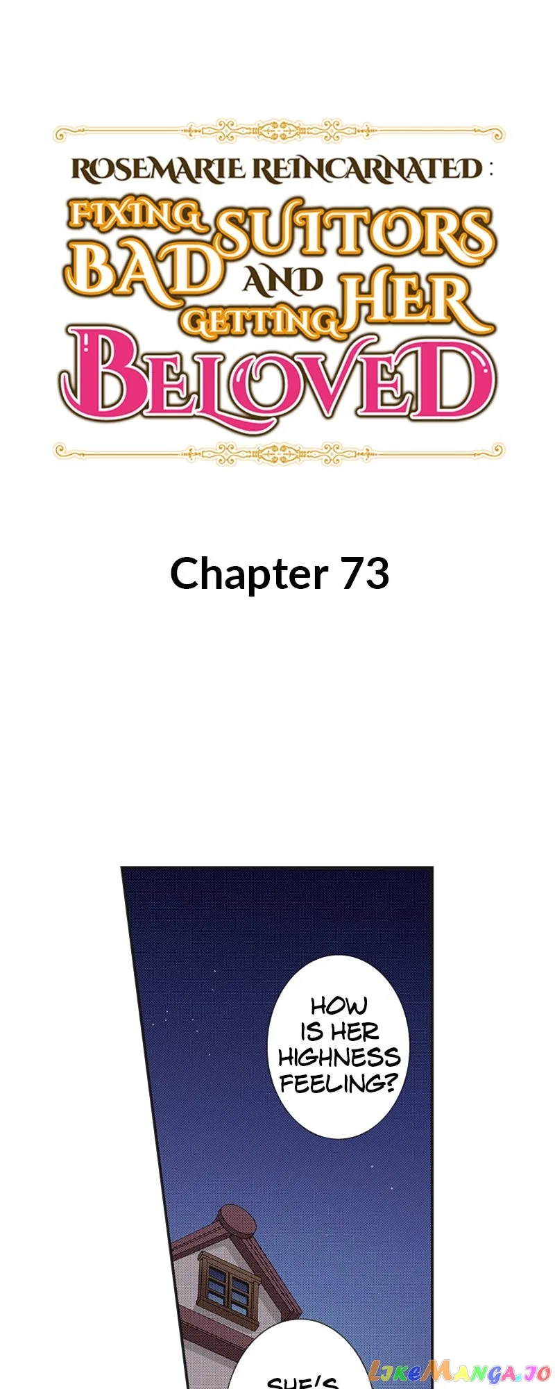 Rosemarie Reincarnated Chapter 73 – Page 1