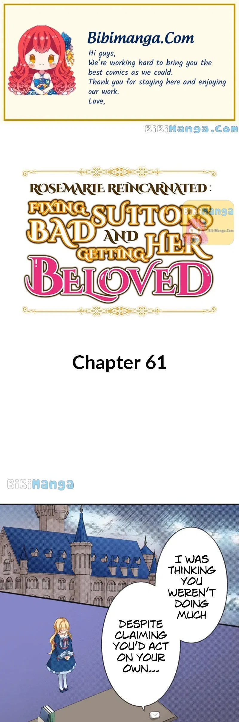 Rosemarie Reincarnated Chapter 61 – Page 1