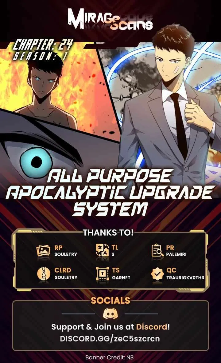 All Purpose Apocalyptic Upgrade System Chapter 24 – Page 1