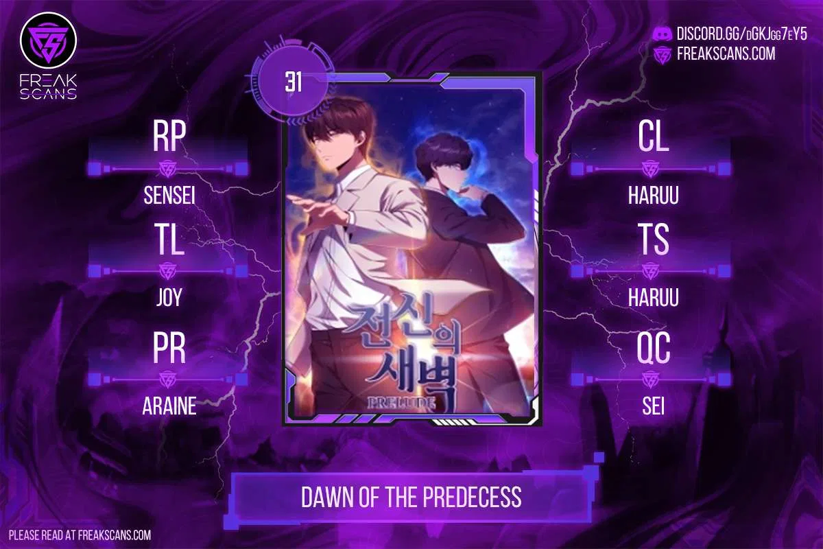Dawn of the Predecessor Chapter 31 – Page 1