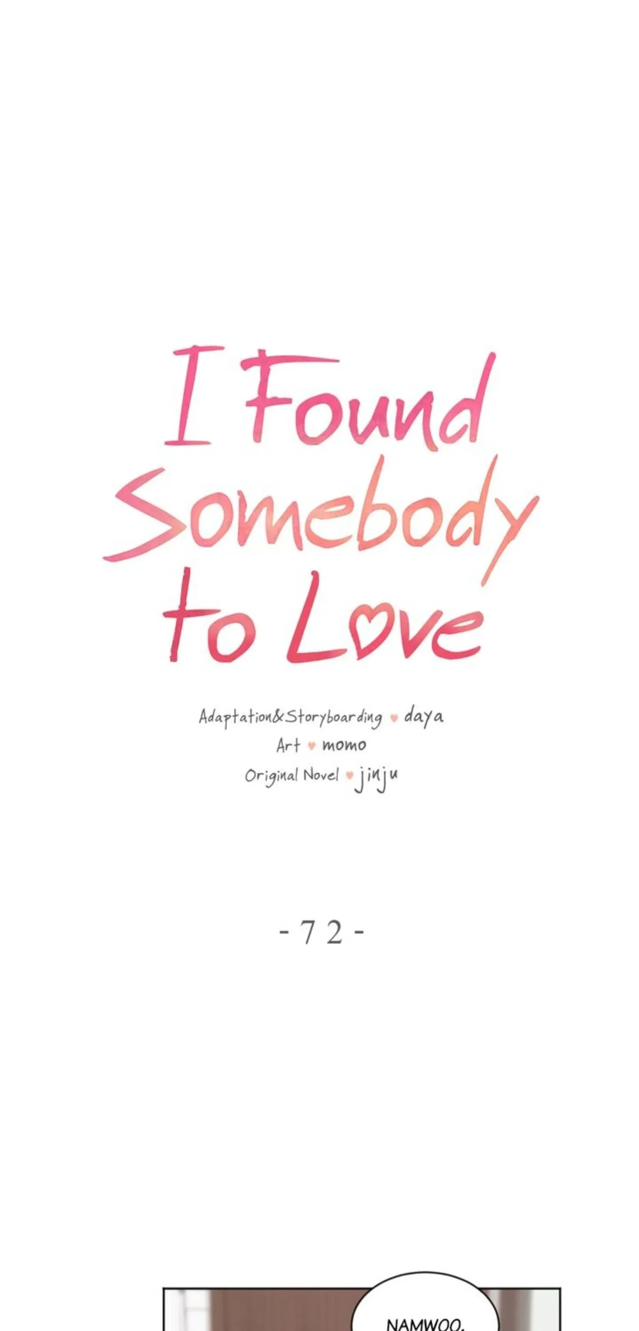 I Found Somebody to Love Chapter 72 – Page 1