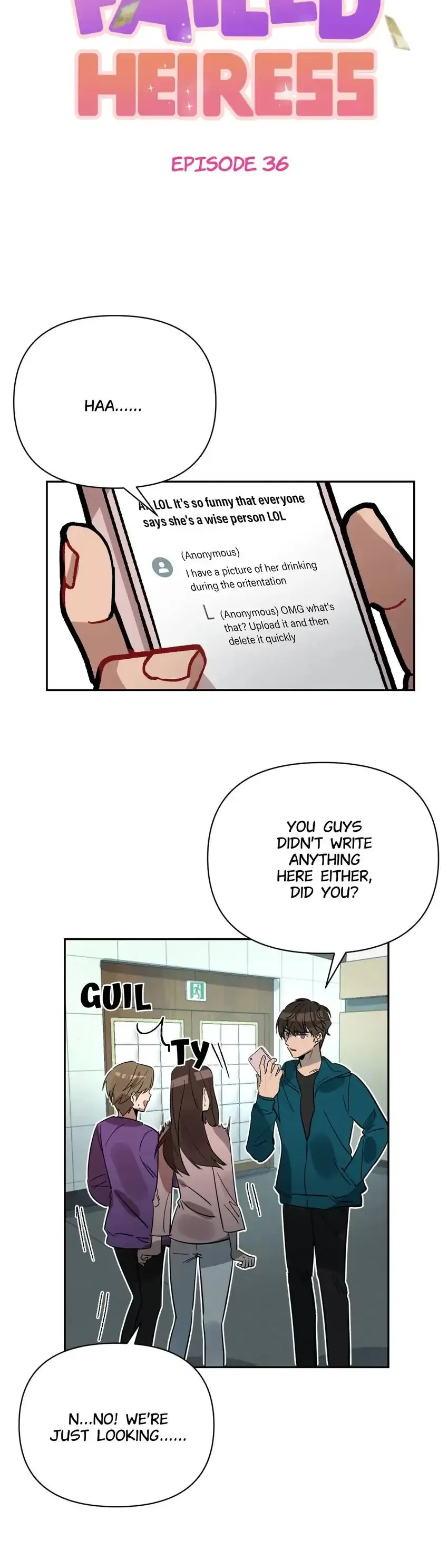 The Failed Heiress Chapter 36 – Page 3