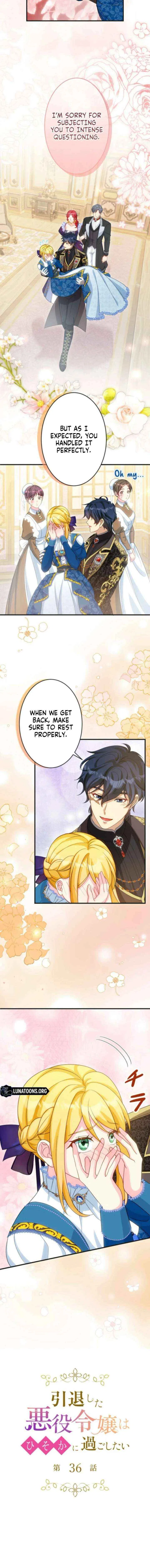 The Retired Villainess Wants to Live Quietly Chapter 36 – Page 4