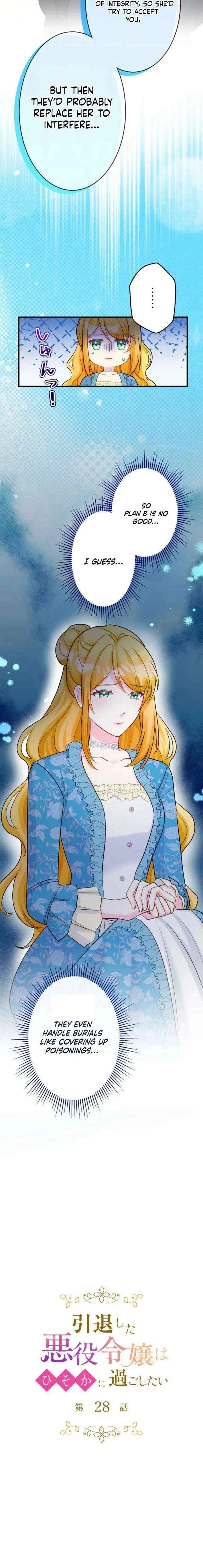 The Retired Villainess Wants to Live Quietly Chapter 28 – Page 10