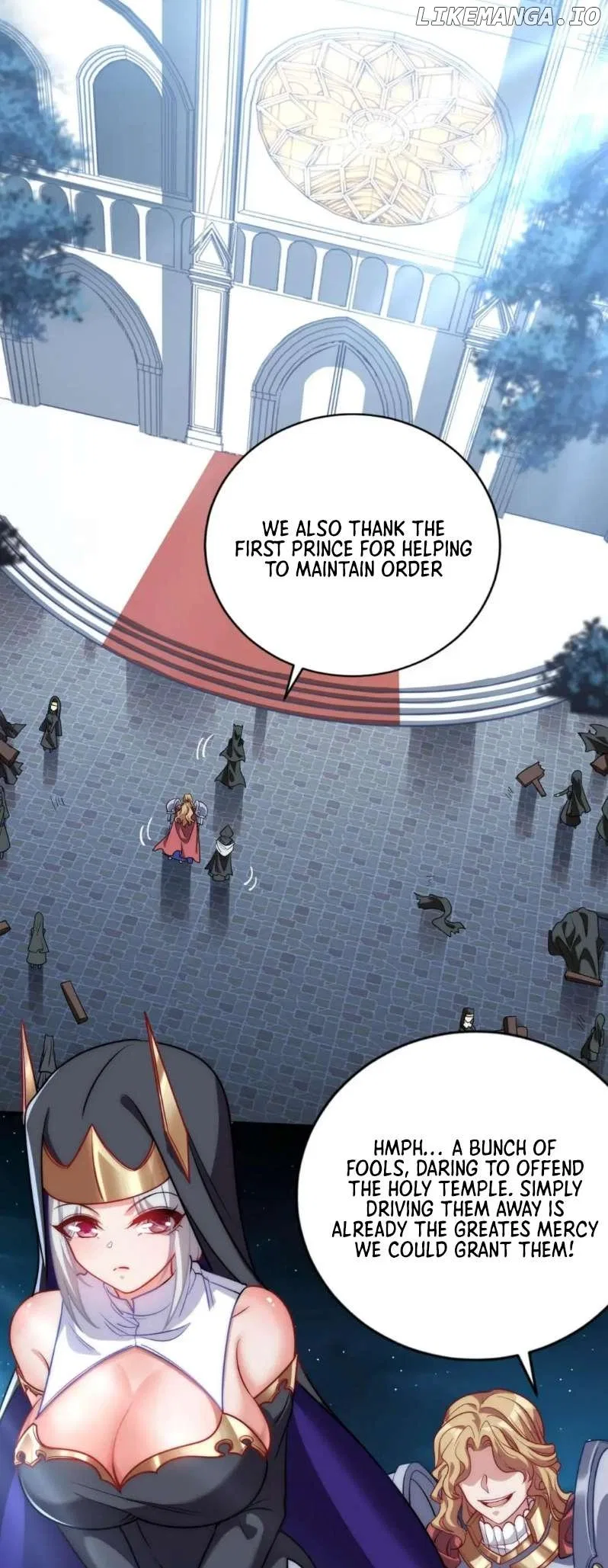 Forced To Become The Unbelievably Invincible Saintess Chapter 55 – Page 8