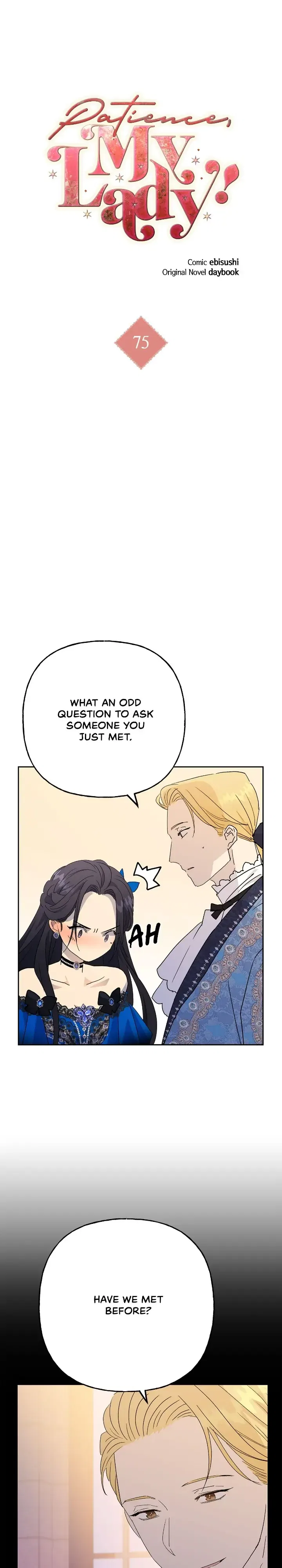 Oh, Be Patient My Lady! Chapter 75 – Page 3
