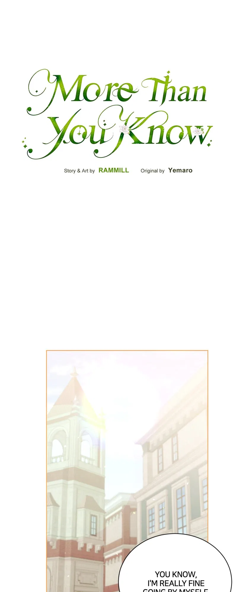 More Than You Know Chapter 60 – Page 1