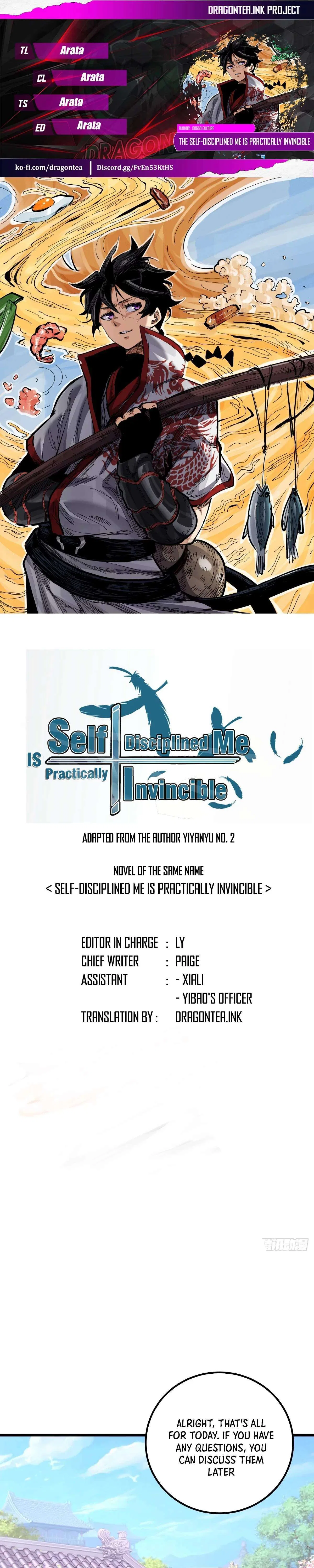 The Self-Disciplined Me Is Practically Invincible Chapter 34 – Page 1
