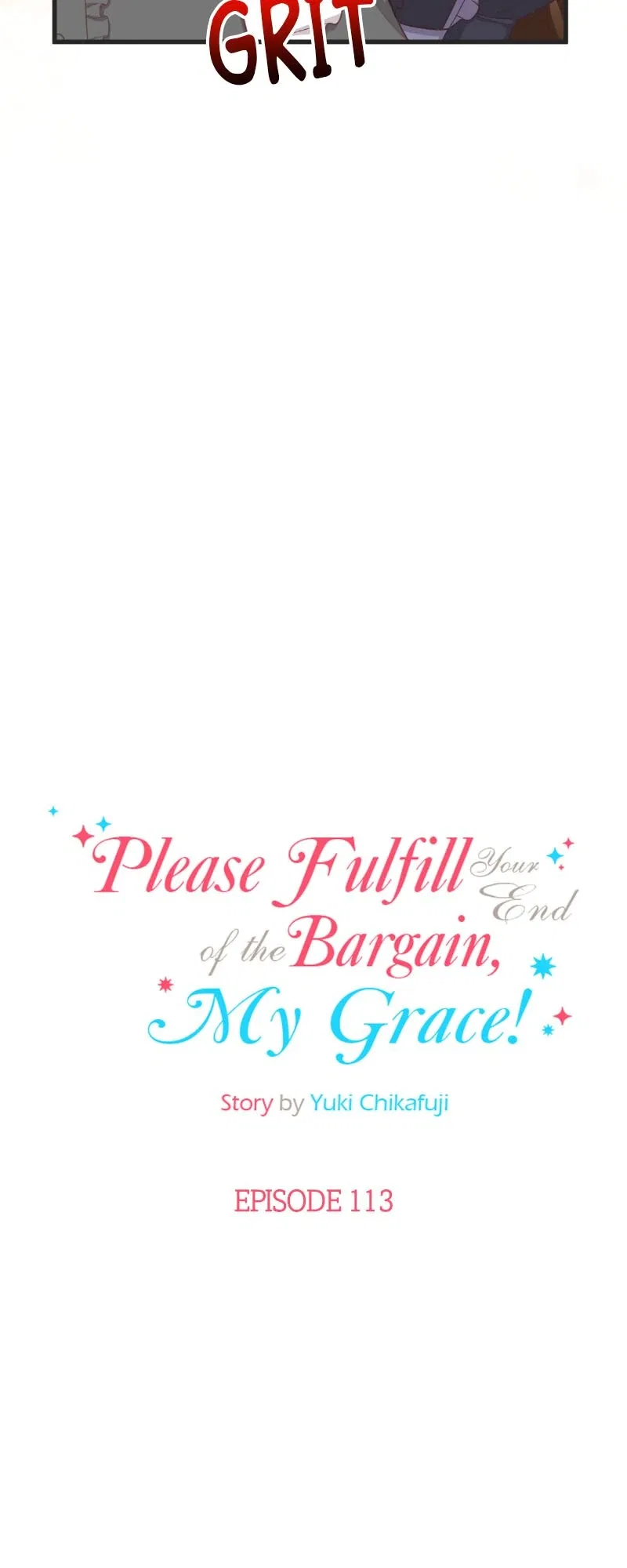 Please Fulfill Your End of the Bargain, My Grace! Chapter 113 – Page 4