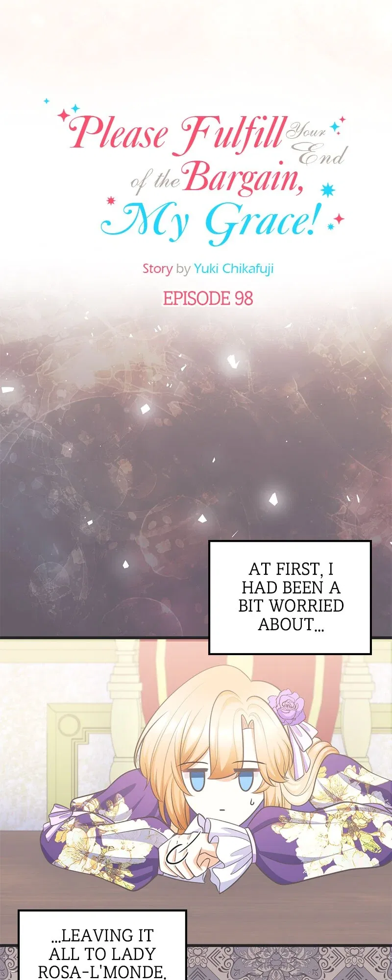 Please Fulfill Your End of the Bargain, My Grace! Chapter 98 – Page 4