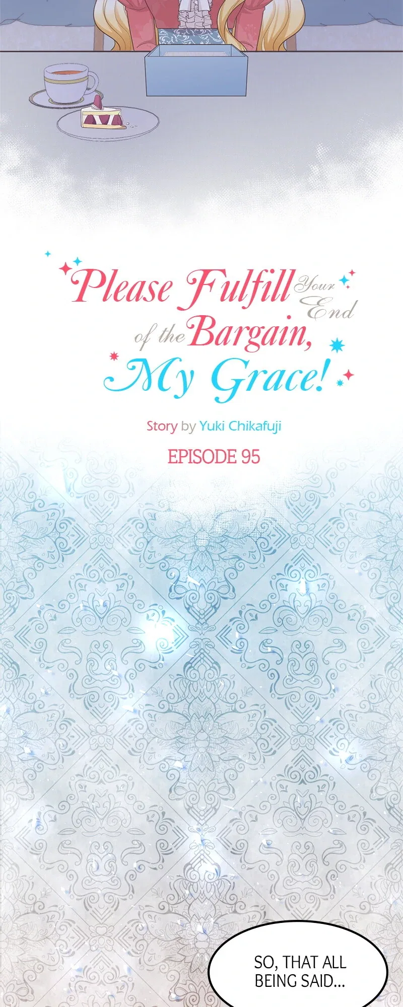 Please Fulfill Your End of the Bargain, My Grace! Chapter 95 – Page 3
