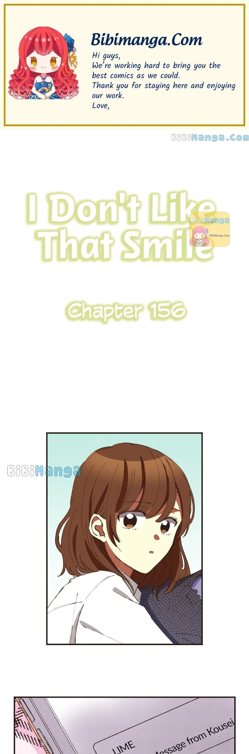 I Don’t Like That Smile Chapter 156 – Page 1