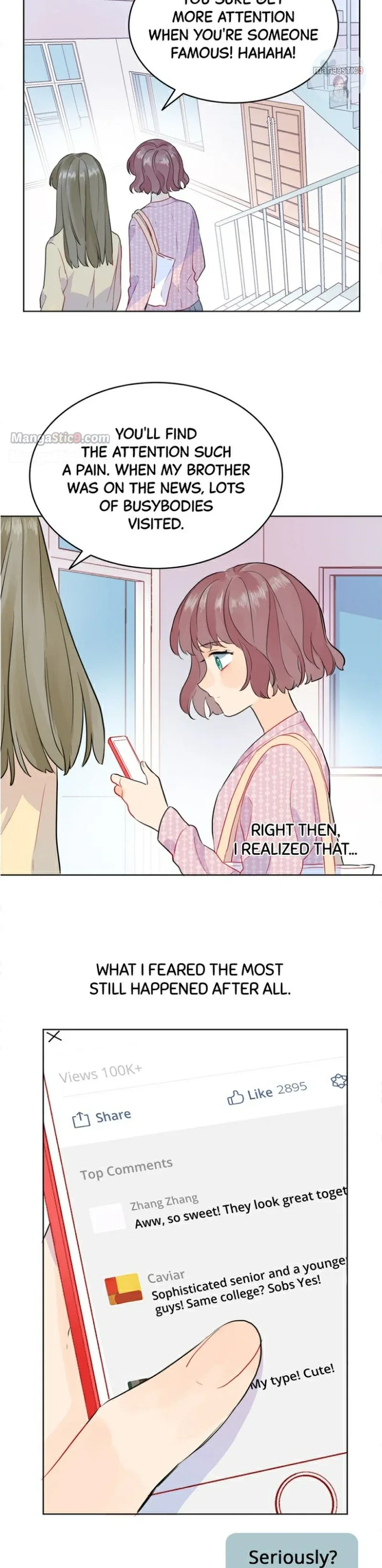 Senior, Don’t Run Away Chapter 47 – Page 10