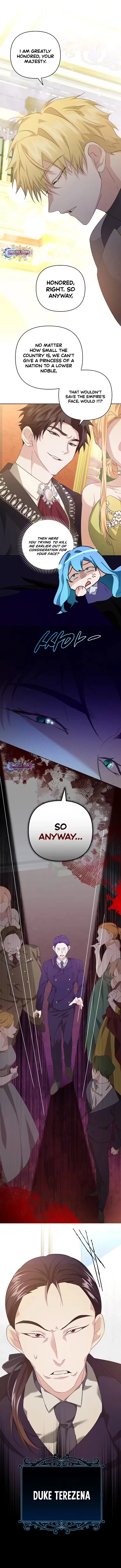 I Reincarnated as the Princess of a Country That Is Going to Destroyed by Male Protagonist Chapter 4 – Page 5