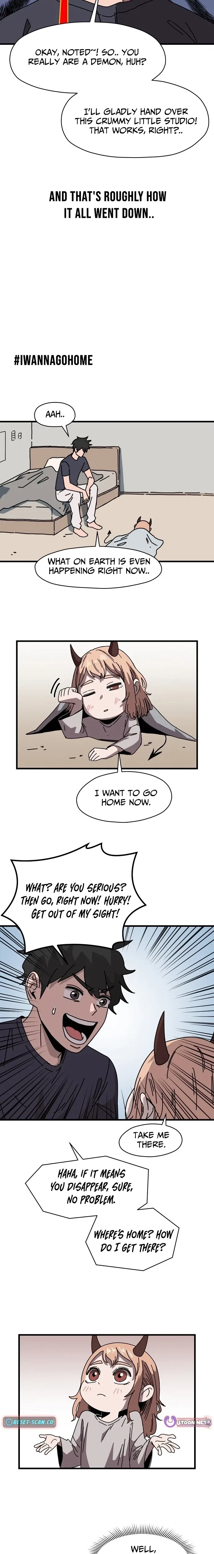 Temporarily Fostering a Demon! Chapter 1 – Page 8