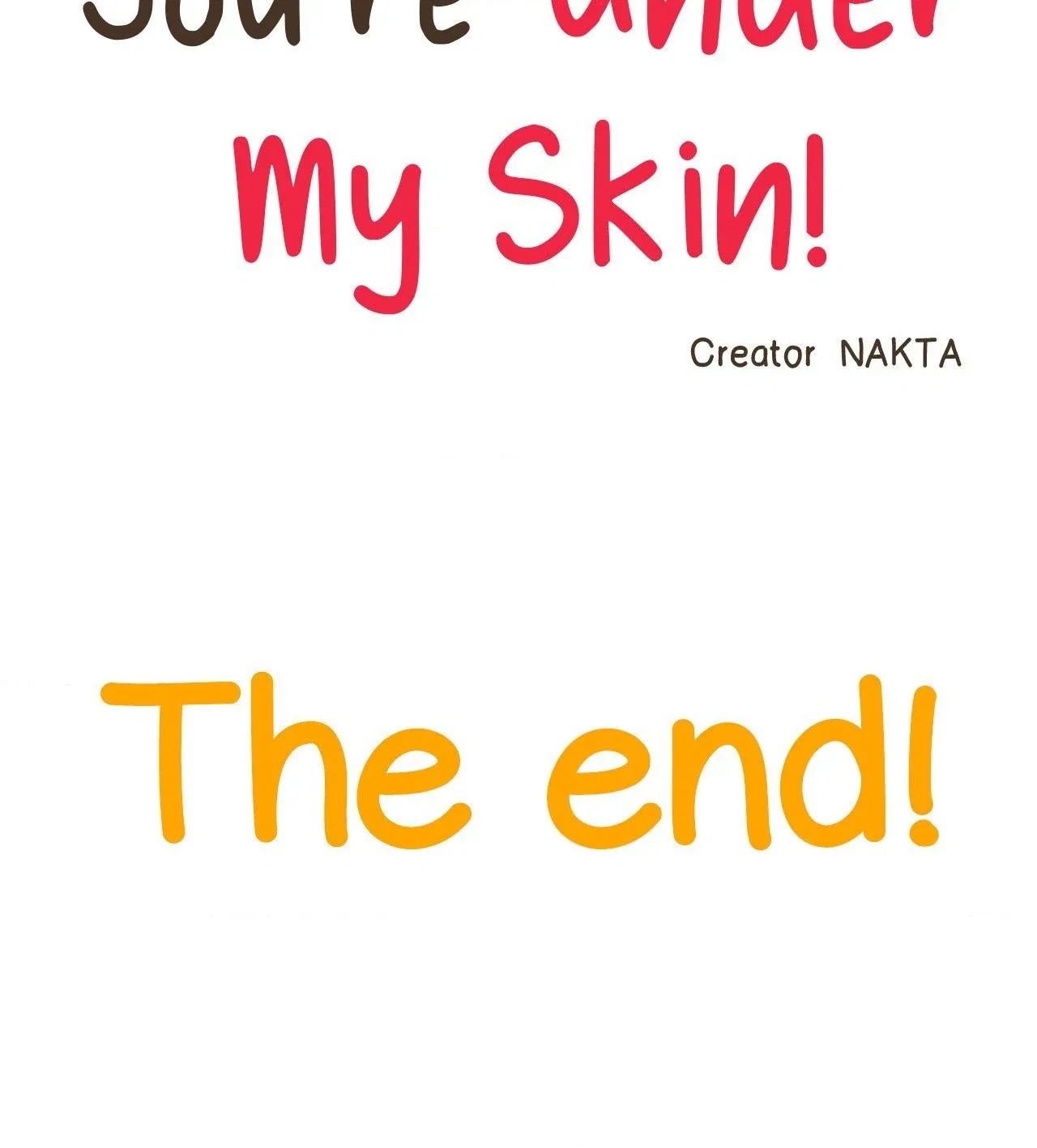 You’re Under My Skin! Chapter 143 – Page 107