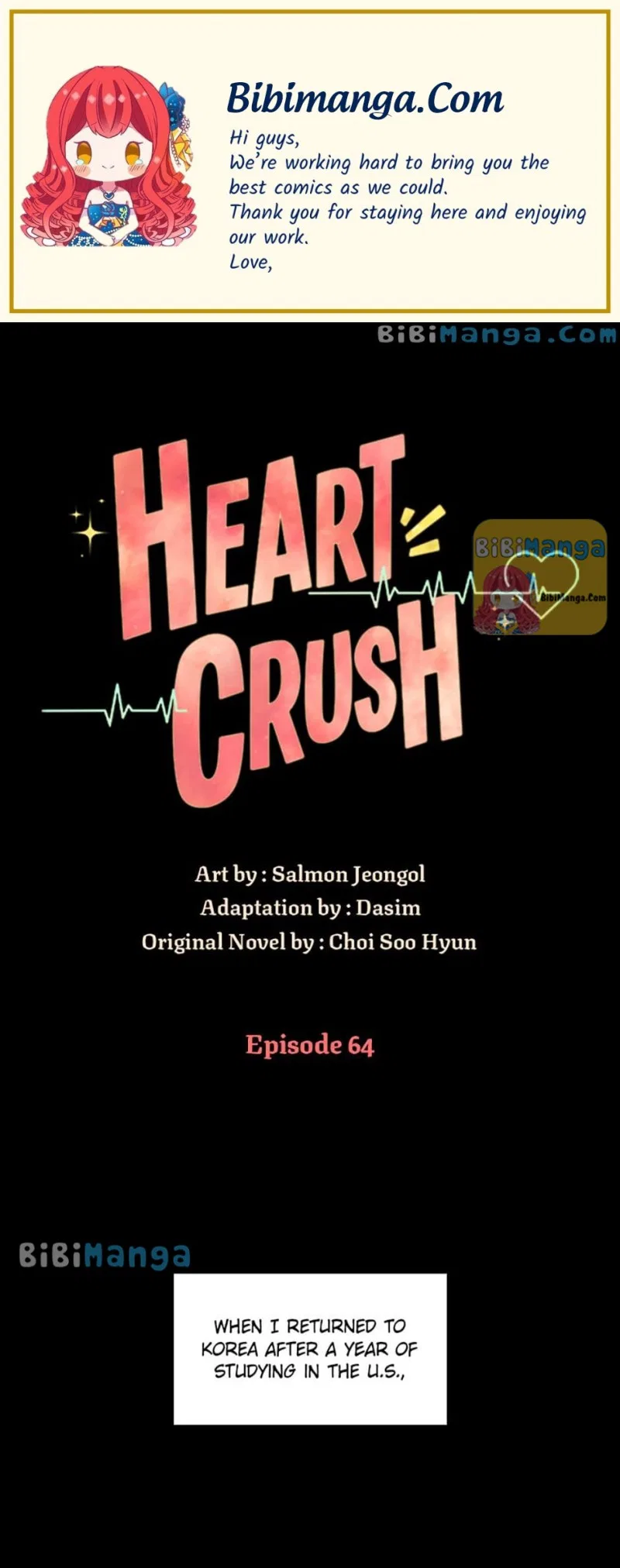 Heart Crush Chapter 64 – Page 1