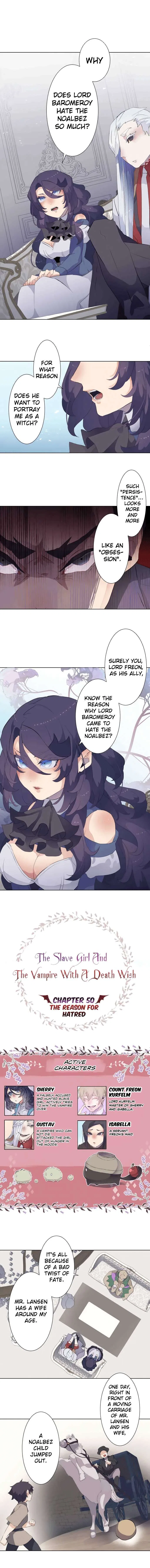 The Slave Girl and the Vampire with a Death Wish Chapter 50 – Page 2