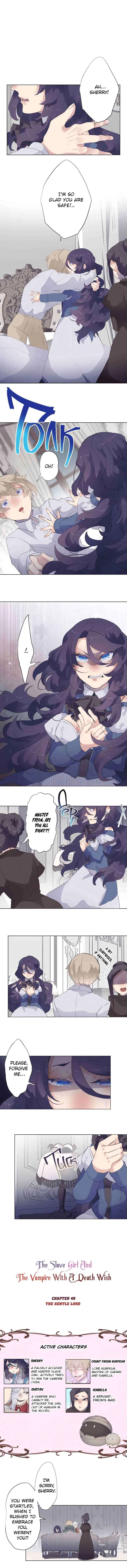 The Slave Girl and the Vampire with a Death Wish Chapter 49 – Page 2