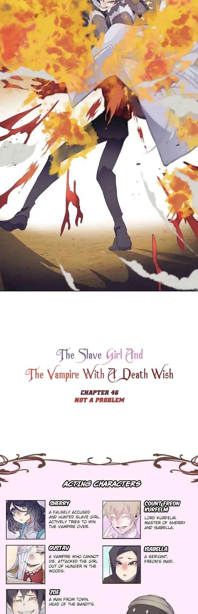 The Slave Girl and the Vampire with a Death Wish Chapter 46 – Page 4