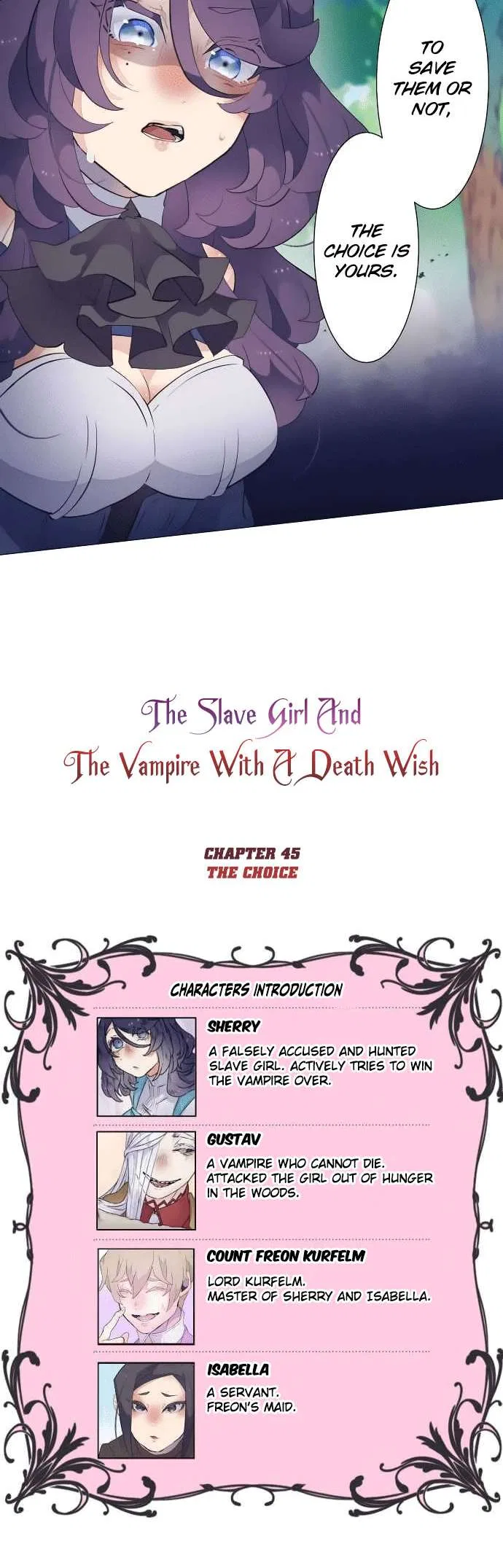 The Slave Girl and the Vampire with a Death Wish Chapter 45 – Page 5