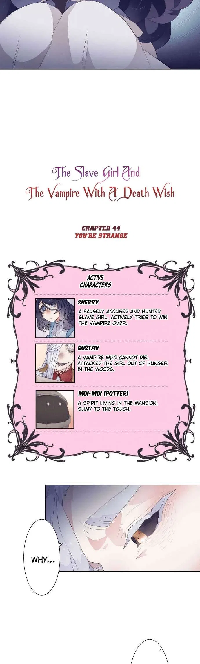 The Slave Girl and the Vampire with a Death Wish Chapter 44 – Page 3