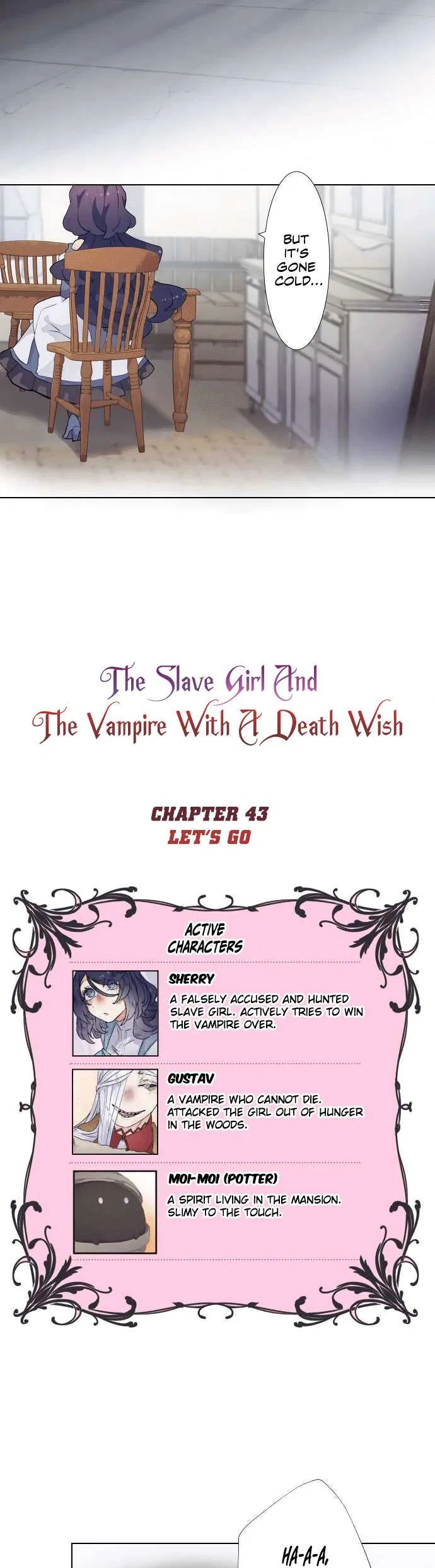 The Slave Girl and the Vampire with a Death Wish Chapter 43 – Page 3