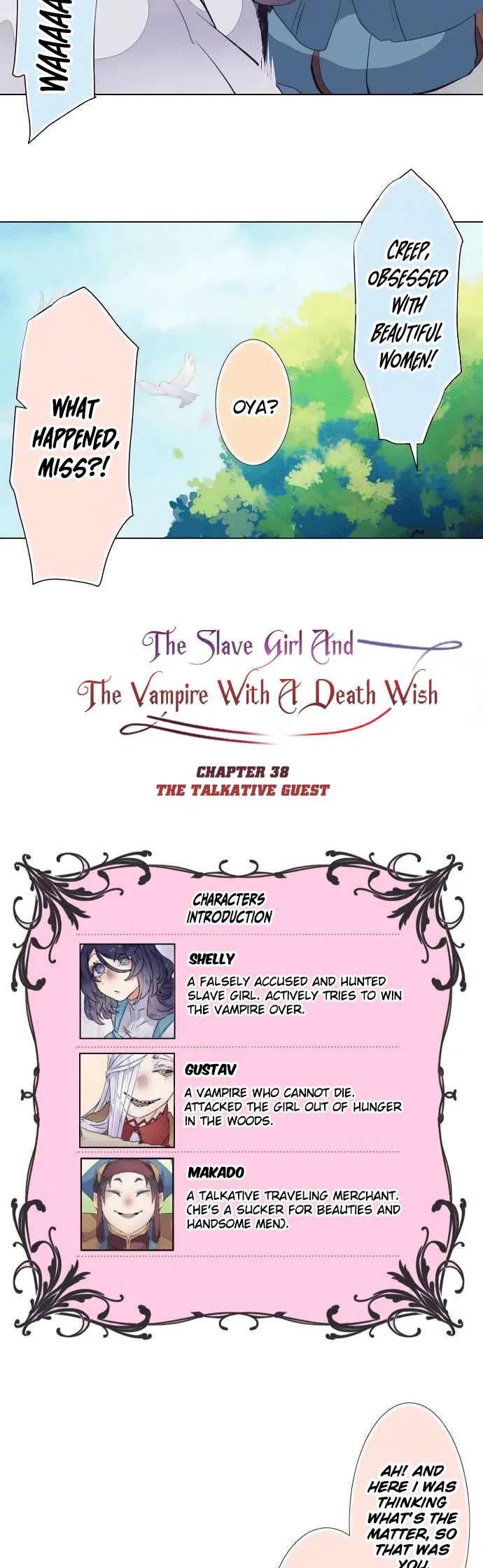 The Slave Girl and the Vampire with a Death Wish Chapter 38 – Page 7
