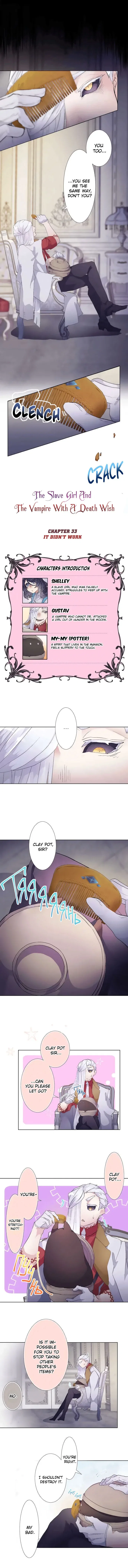 The Slave Girl and the Vampire with a Death Wish Chapter 34 – Page 2
