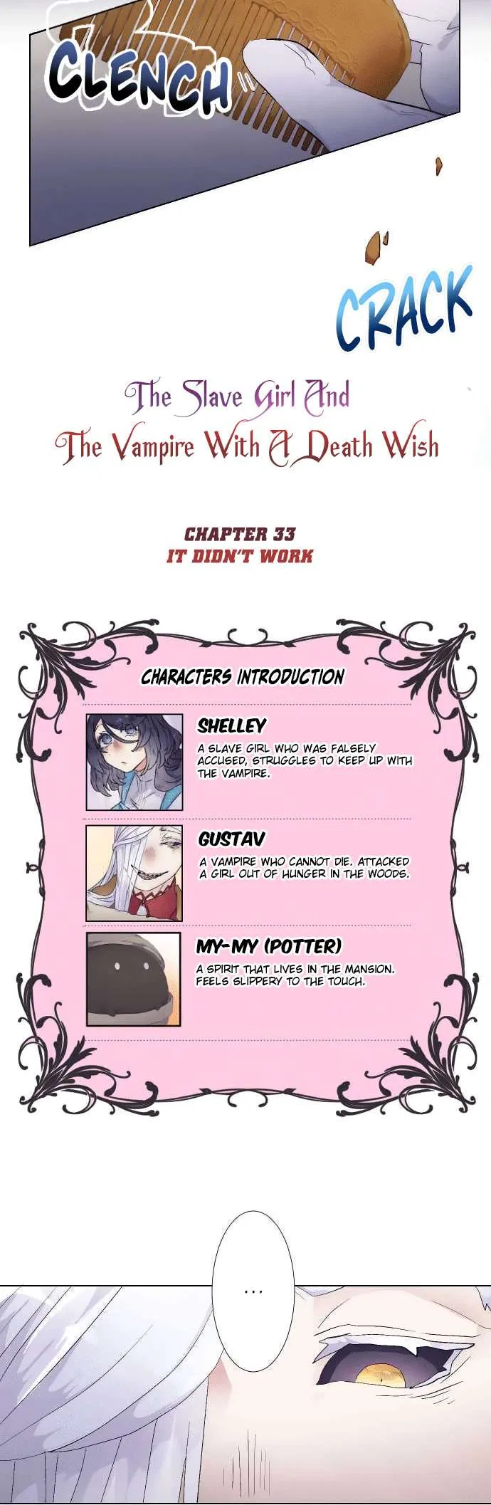 The Slave Girl and the Vampire with a Death Wish Chapter 33 – Page 3