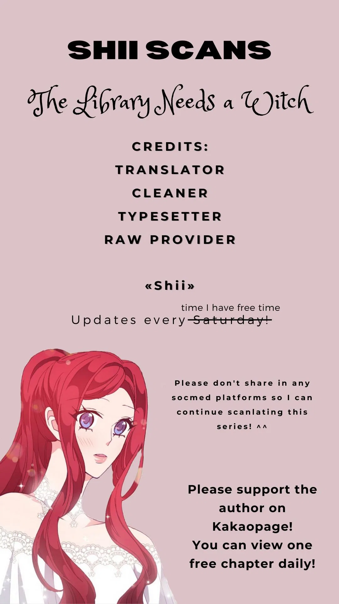 The Library Needs A Witch Chapter 61 – Page 2